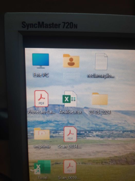 Monitor Samsung 720N 17'' testado como novo