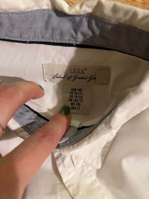 Biała koszula H&M roz. 146