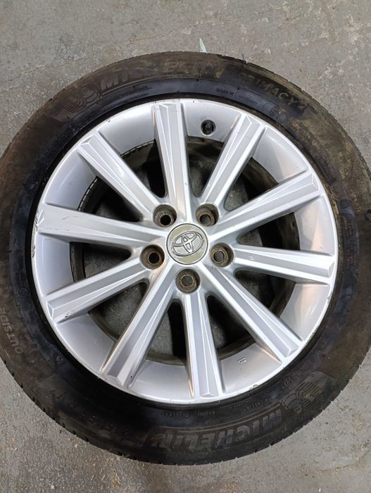 Диски с резиной комплект Toyota Camry 50 215/55/R17 Michelin Primacy 4
