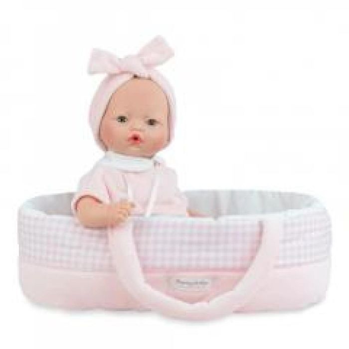 Lalka hiszpańska płacząca Pitus Baby w nosidełku pudełko,343x419 mm