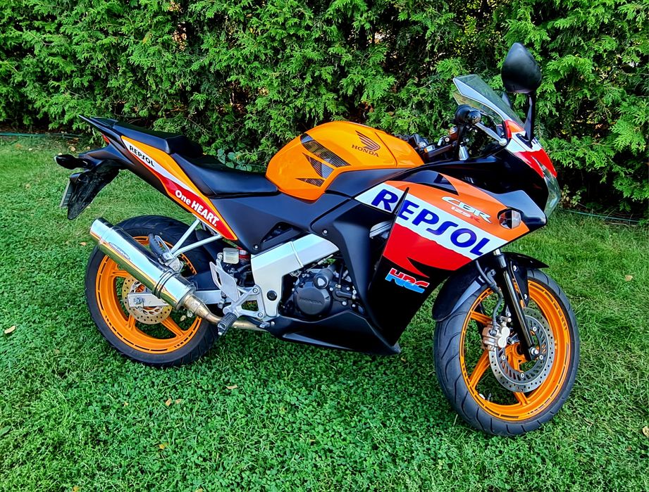 HONDA CBR 125 cc piękna wściekła szybką niezawodna igła jak NOWA 2012r