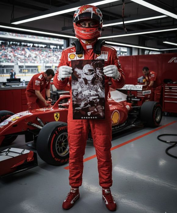 Poster 3D - Schumacher