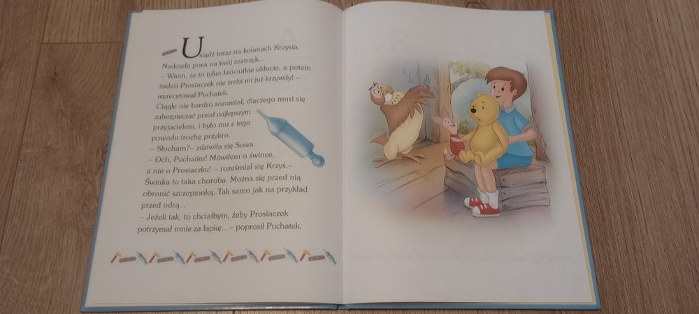 Ksiąźka Kubuś Puchatek idzie do lekarza