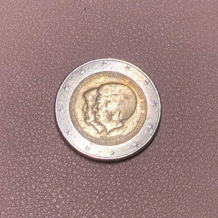 Moeda comemorativa Abdicação de Sua Majestade a Rainha Beatriz