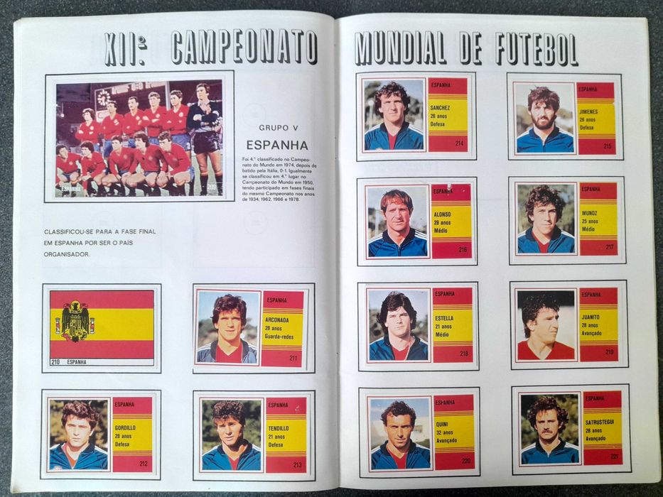 XII campeonato futebol 1982