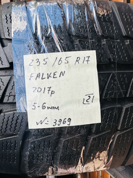 Шини зимові пара 235/65 R17 (108H) Falken Eurowinter