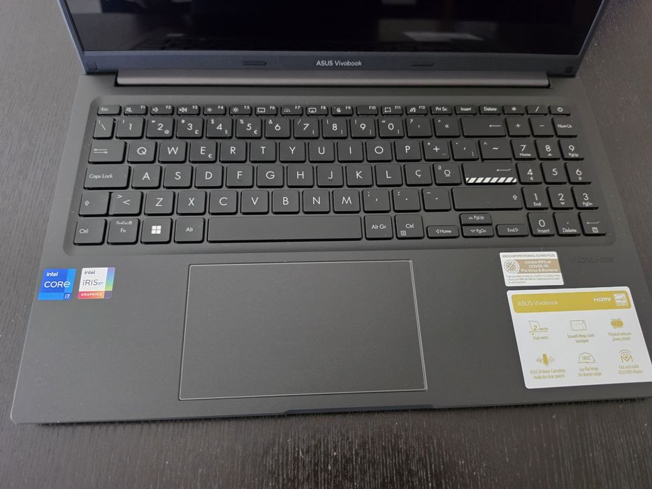 PC Portátil Asus Vivobook F1505V, Oled, I7, novo, fatura, garantia