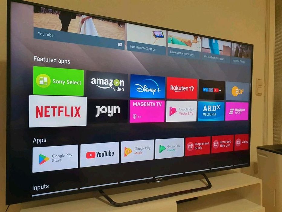 Sony 65" UHD 4K HDR Android NFC 800Hz Smart TV Telewizor Pilot