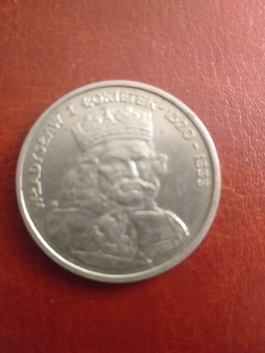 Moneta 100 zl z kolekcji Króla  Polski