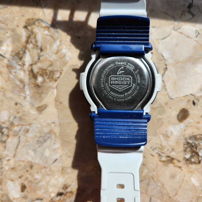 Zegarek Męski G-SHOCK Casio Cool Wave Kolor biały wpadający w szary