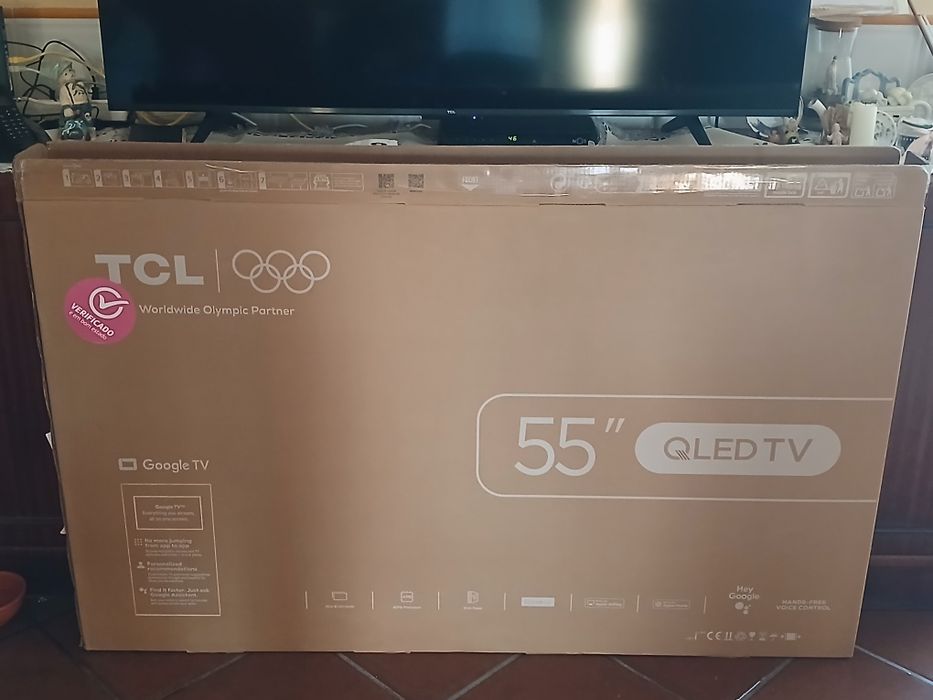Televisão TCL 55 polegadas