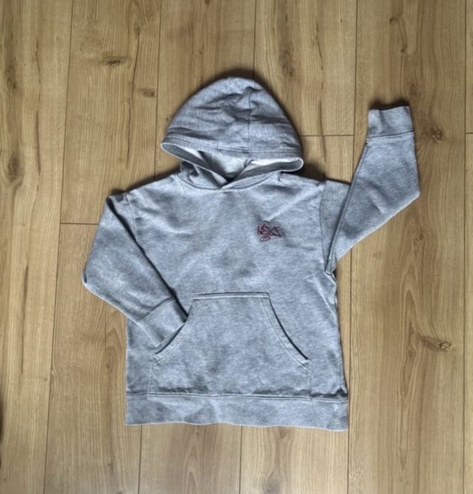 Szara bluza z kapturem, NEXT, r. 116 (6lat)
