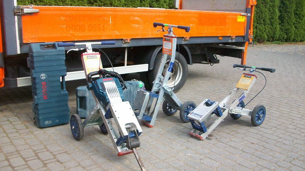 Wózek do skuwania płytek pod młot Bosch GSH16