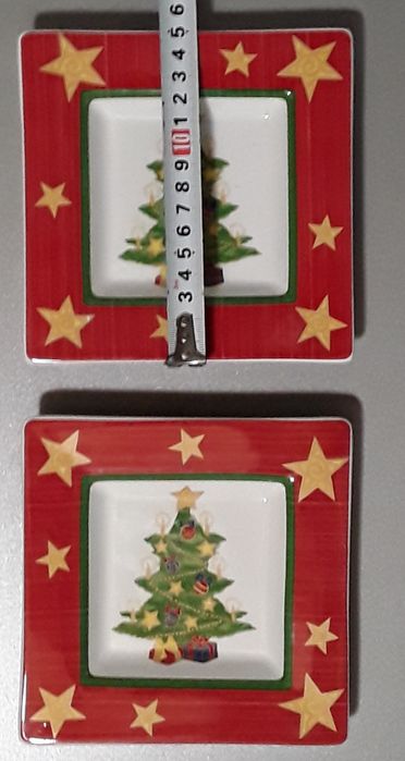 Prato quadrado RB Bernarda Portugal, Christmas Joy