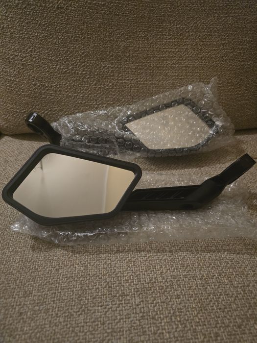 Retrovisores ajustaveis para bicicleta