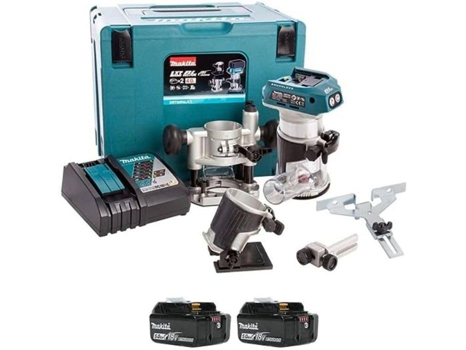 Fresadora Bl 18V Lxt 8Mm 5Ah 2 Bat. Makpac MAKITA