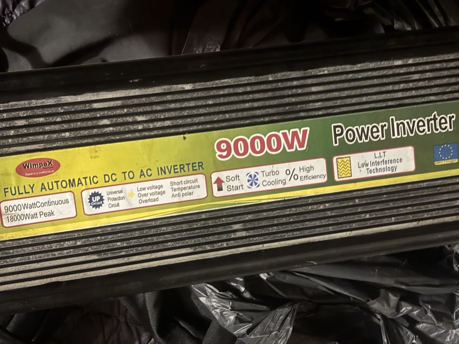 Преобразователь напряжения, инвертор Wimpex 9000W 12/220V