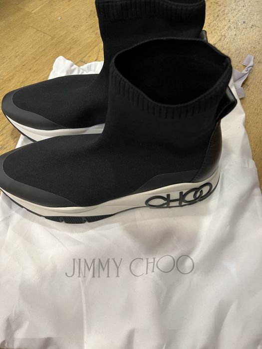 Ténis cano alto Raine Sock Jimmy Choo T.43