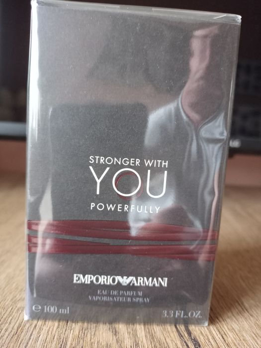 Perfumy Armani stronger with you powerfully Nowe