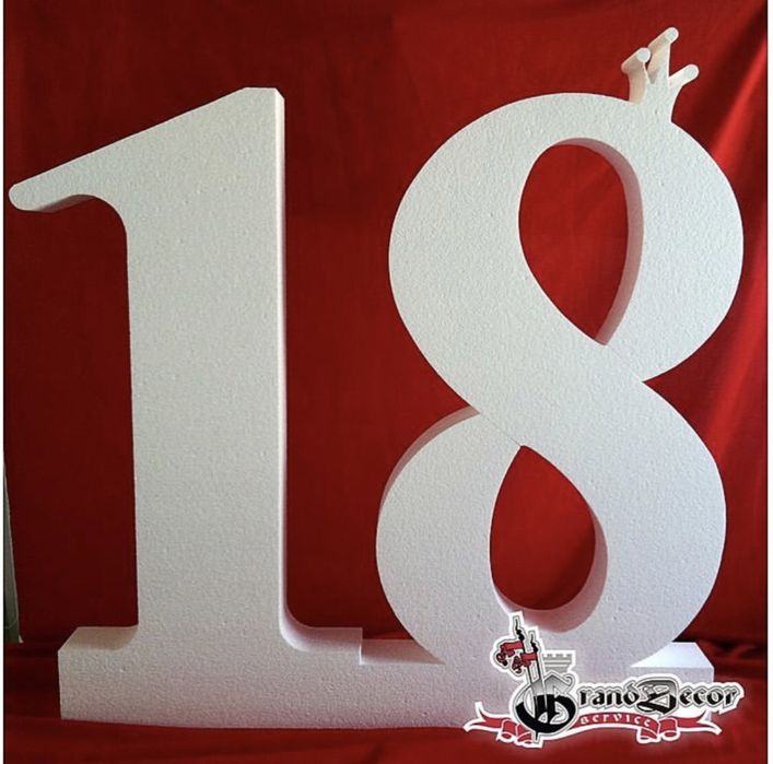 Буквы из пенопласта Цифры Реклама Фасадный декор Логотип Герб