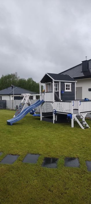 %RATY%--KOMPLEKSOWO-- Duży domek dla dzieci Plac zabaw