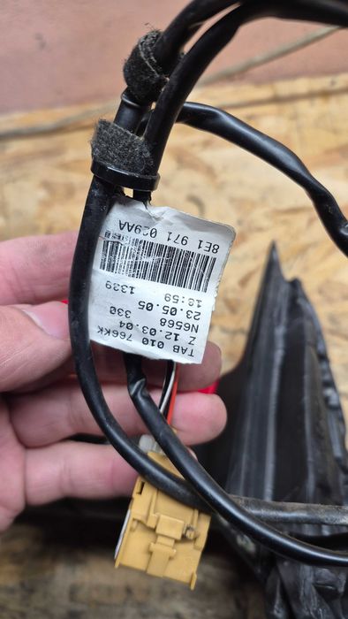 Retrovisores Simétricos Elétricos Aquecidos Originais Audi A4 B6 B7 8E 2000 a 2008