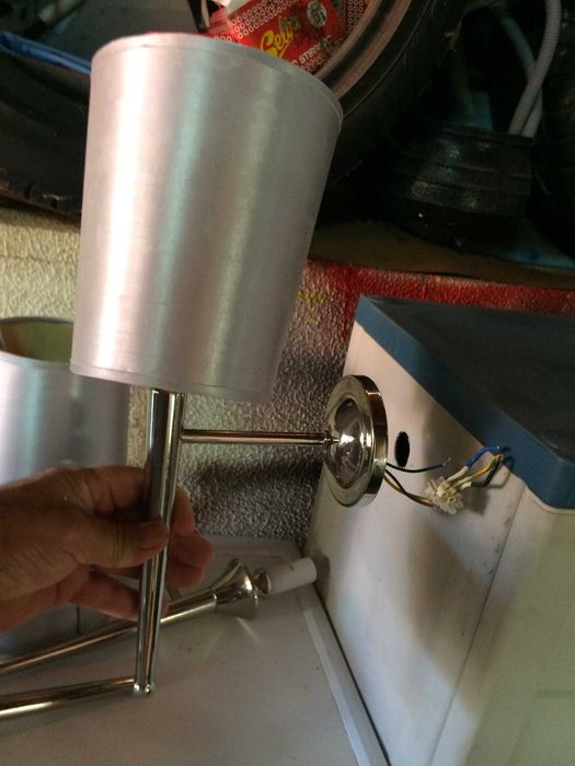 4 apliques de parede cromado  
Cumprimento
Veja os meus outros artigos