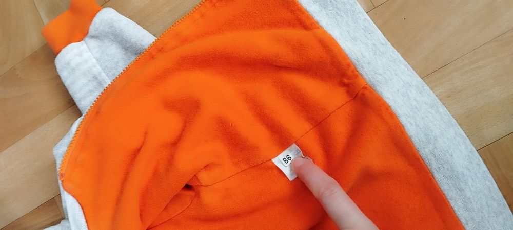 Dres, ciepły, bluza +spodnie r. 86 Stan bdb.