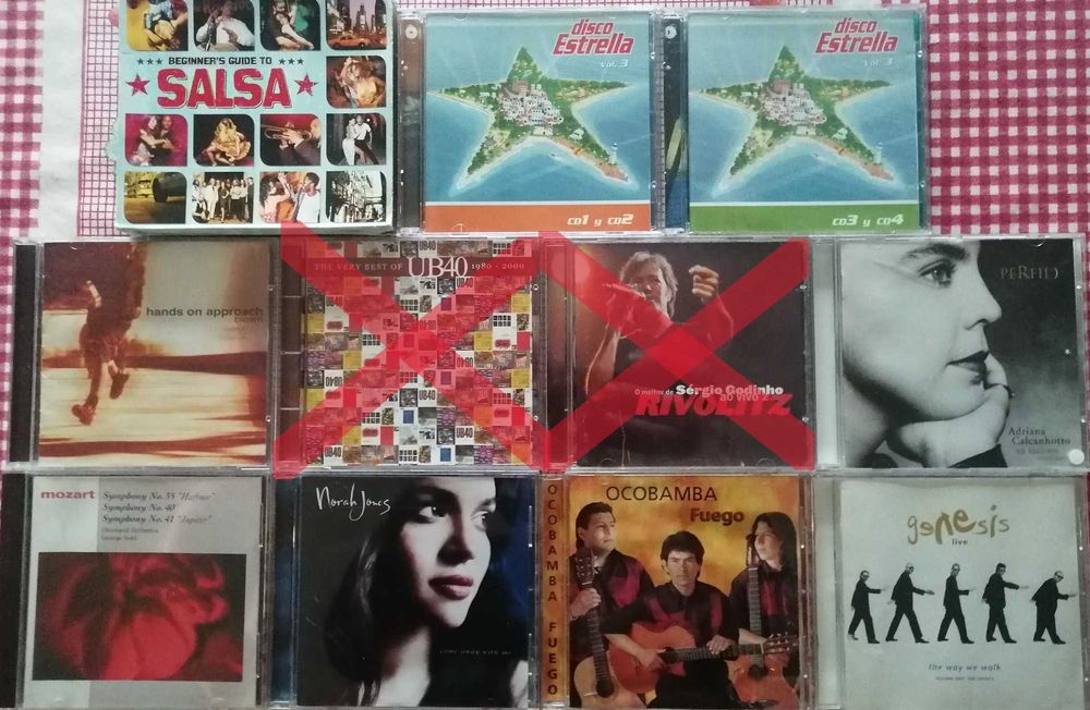 Lote + 70 CD's música originais em excelente estado
