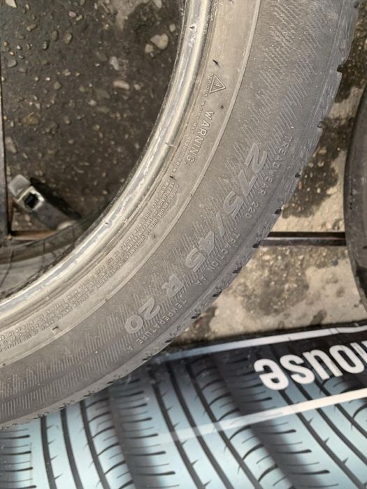 Шини 275/45 R20 пара Michelin 6мм літо 2024р