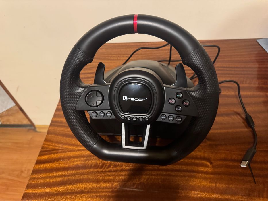 NOWA kierownica Tracer GameZone SimRacer 6w1 – użyta 1 raz | Olsztyn