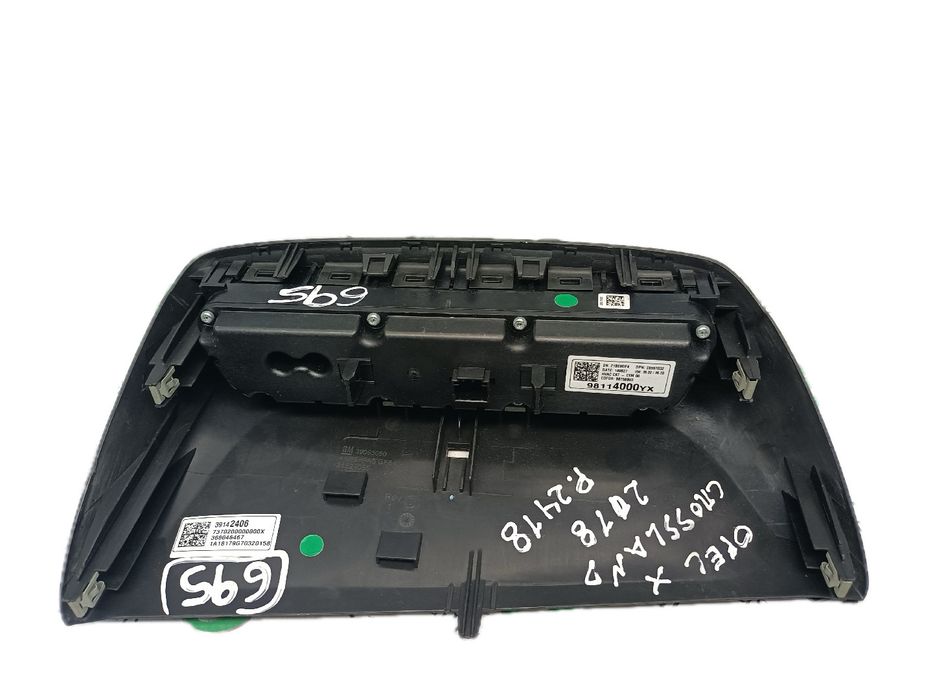 Comando chauffage / sofagem OPEL Crossland X (75)