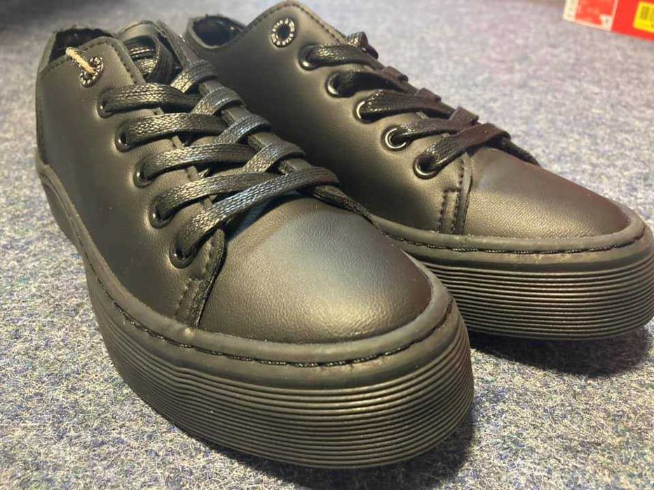 Big Star trampki na platformie eco skóra damskie  37 - 40