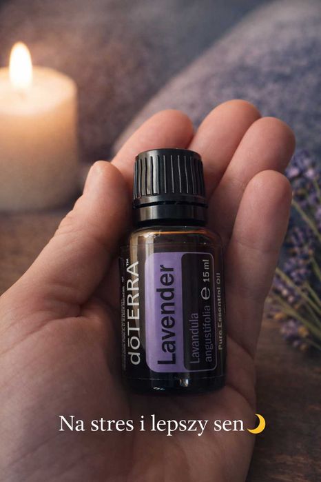 Olejek lawendowy 100% naturalny doTerra – na sen i stres | HIT