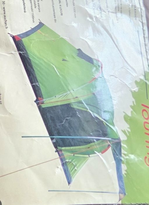 Tenda de Campismo Cup's Touring 4 (4 Pessoas)  Como Nova