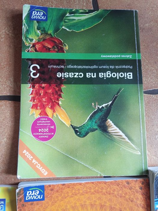 Zestaw książek 3 liceum i technikum