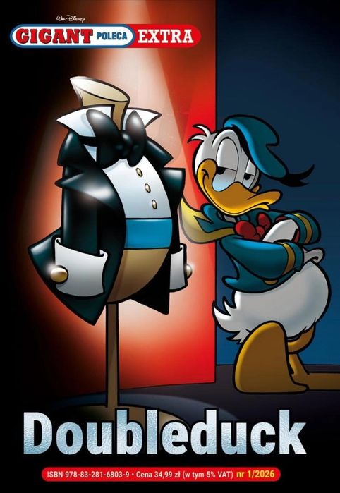 Gigant Poleca Extra 1/2026. Doubleduck Egmont Rok wydania: 2026,