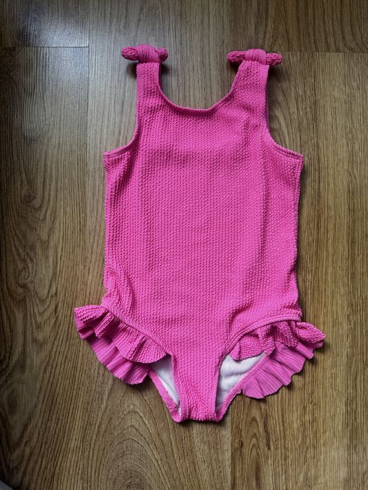 Рожевий суцільний купальник Zara