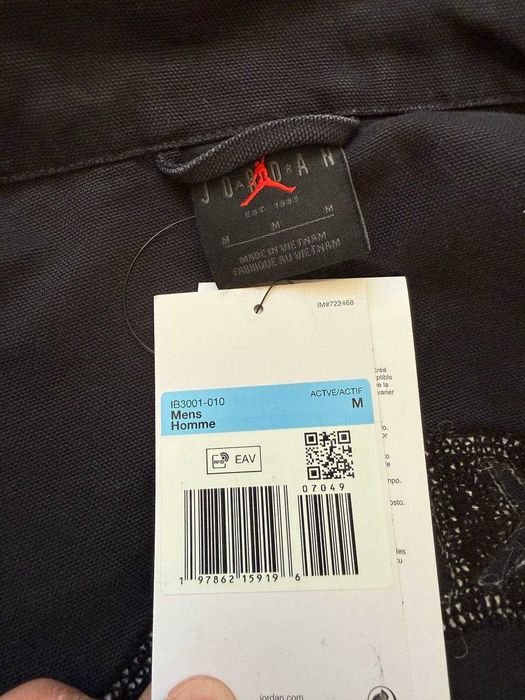 ОРИГІНАЛ! Джинсовка Jordan Rare Air Chicago Jkt Black S M | IB3001-010