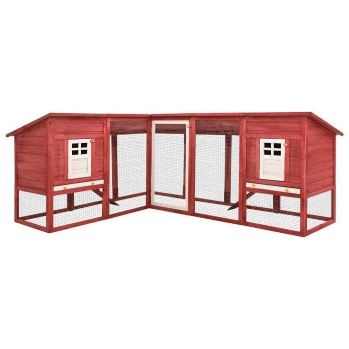 Coelheira Exterior com Parque – Vermelho