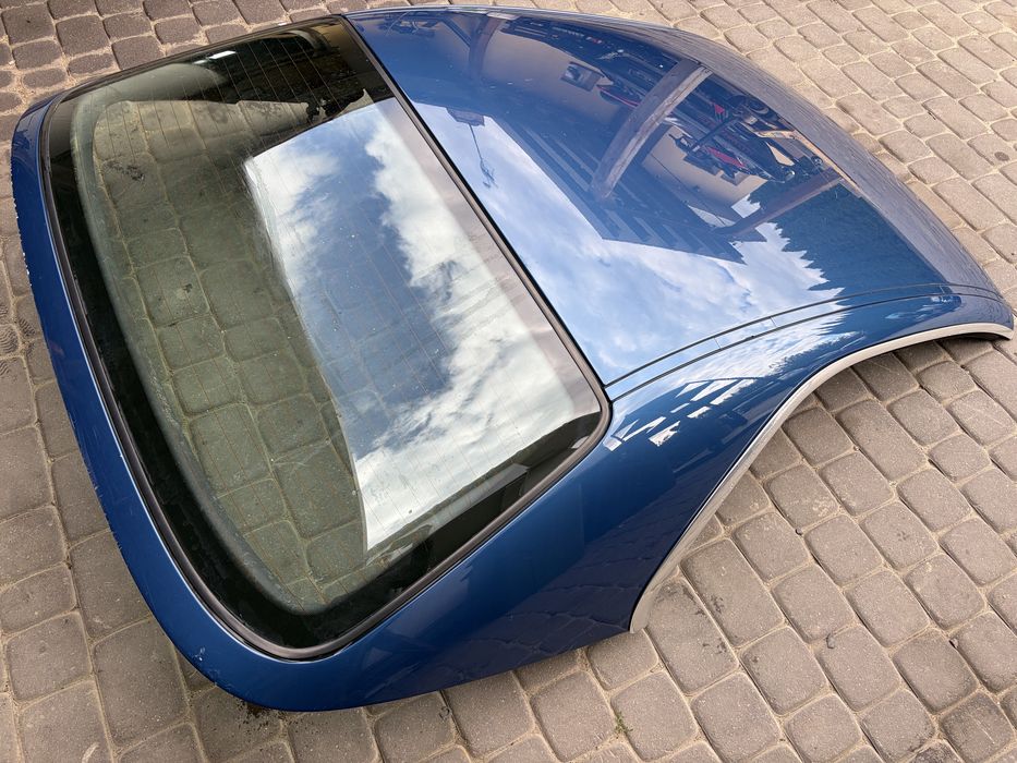 Hardtop twardy dach bmw e46 cabrio M3 sztywny topasblau