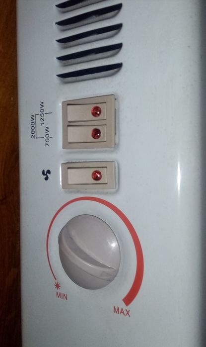 Grzejnik elektryczny Volteno Turbo konwektorowy