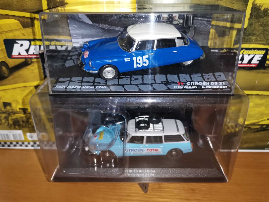 Citroën ID 19 Break + Citroën DS - Team Citroën Sport 1:43