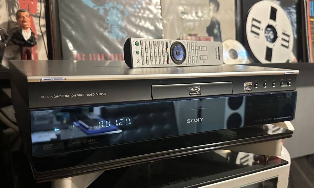 Sony BDP S1E leitor  blu-ray / cd / dvd