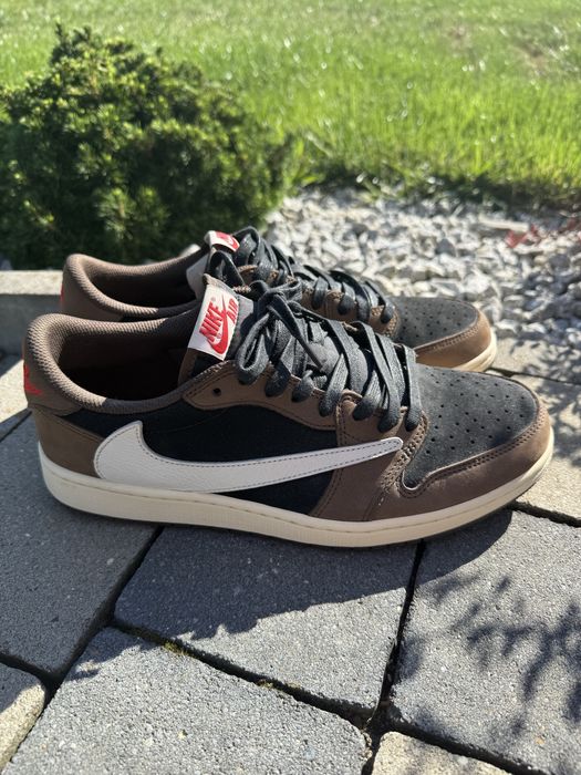 Nike Jordan Travis Scott Low Dark Mocha 44.5 28.5cm FK