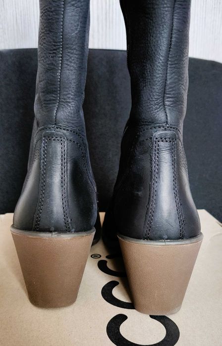 Damskie kozaki Ecco Adora.Skóra. 38. Nowe.