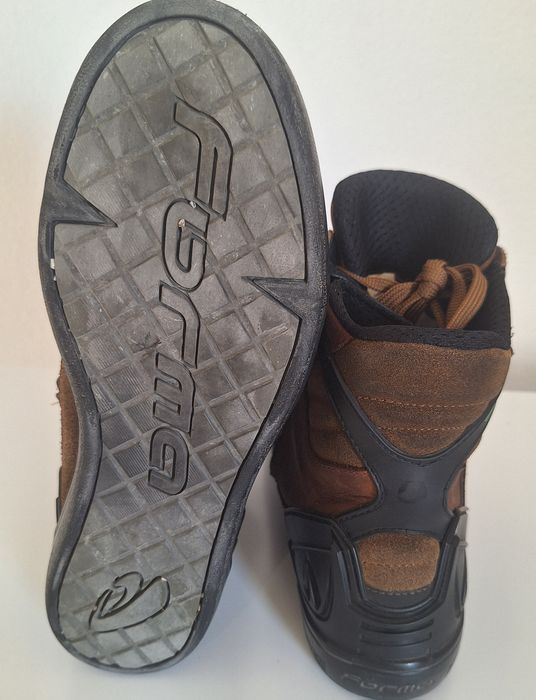 Botas moto Forma Hyper impermeáveis como novas