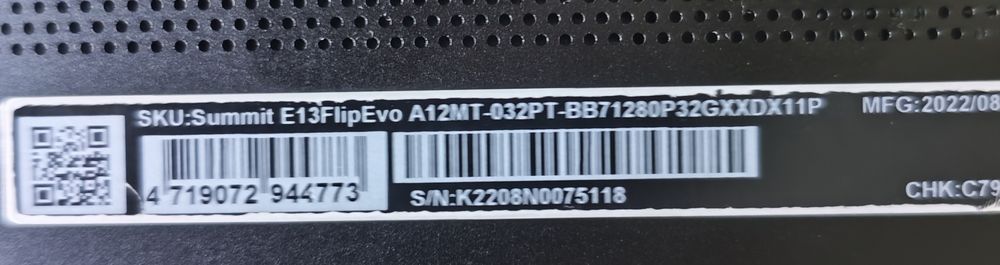 MSI E13 Flip Laptop NEW (32GB – Intel i7-1280P – 1TB SSD)64752054309889123