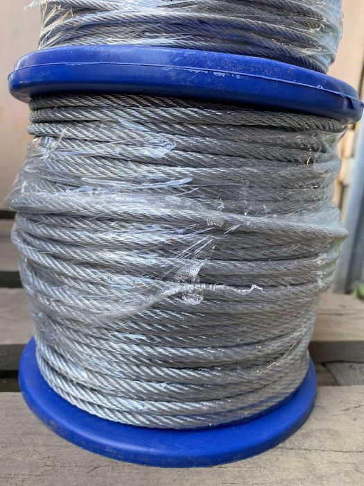 Оцинкований сталевий трос сталевий трос в пвх трос з нержавійки