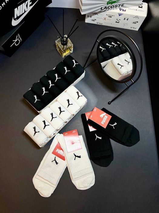 12 пар - 250 грн Носки найк / Шкарпетки Nike довгі білі